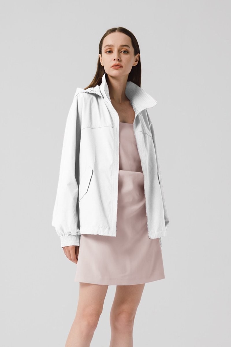 环保女性抗UV防晒压线设计外套(UPF40)(5色) - 女装休闲/机能外套 - 聚酯纤维 多色