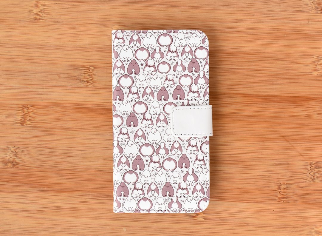 Dog butt iPhone cover - 手机壳/手机套 - 其他材质 咖啡色