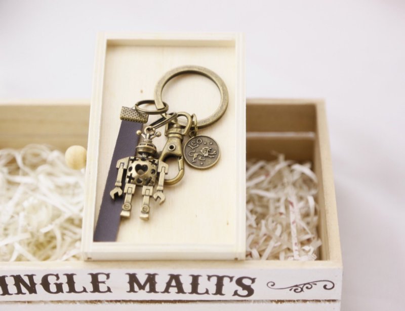 外星机器人 吊饰/钥匙圈 (星座定制) - 吊饰 - 其他金属 