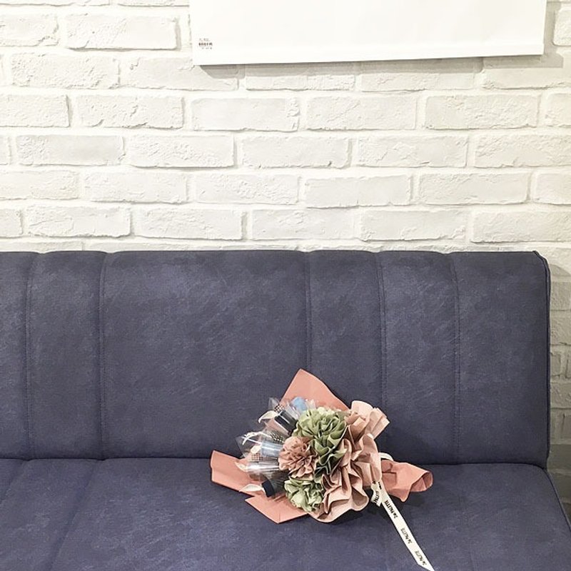 【Anniversary flower_pink edition】】/ gift / present / birthday / anniversary - 袜子 - 棉．麻 粉红色