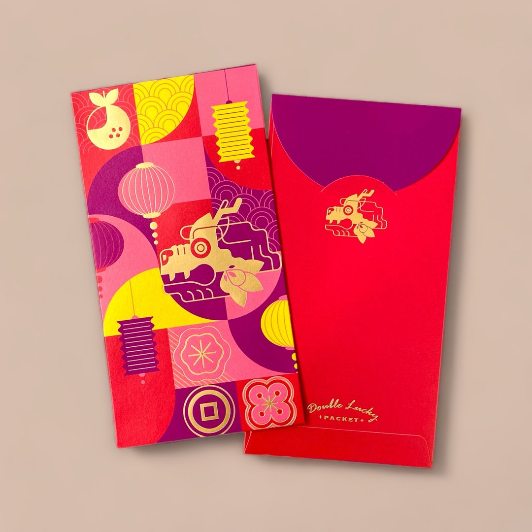 姿彩迎新 龙年款 - 利是封 / 红包 / 10入 - 红包/春联 - 纸 多色