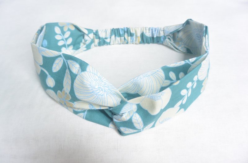 松紧发带 - 草绿 - 发饰 - 棉．麻 绿色