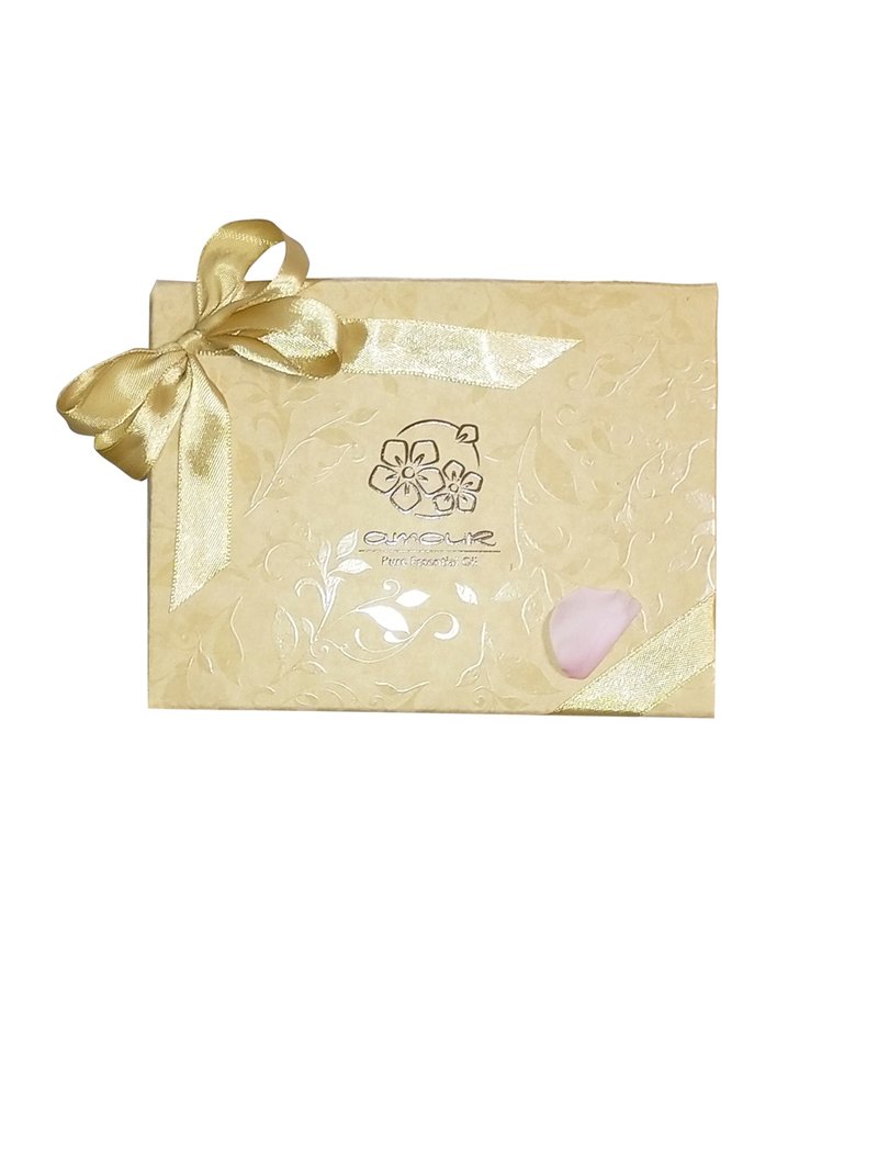 【爱奇迹 Amour Miracle】精油用包装礼盒 礼品盒 包装盒 - 包装材料 - 纸 金色