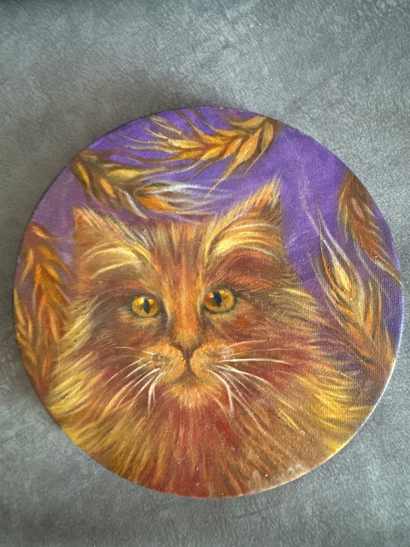 绘画 - 插画/绘画/写字 - 其他材质 橘色