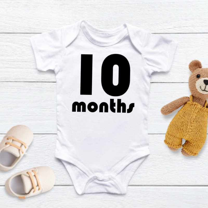 宝宝月份包屁衣 - 10 MONTH - 包屁衣/连体衣 - 棉．麻 