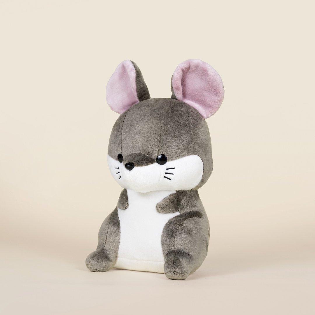 Bellzi | Mousi 老鼠玩偶 - 玩偶/公仔 - 其他人造纤维 灰色
