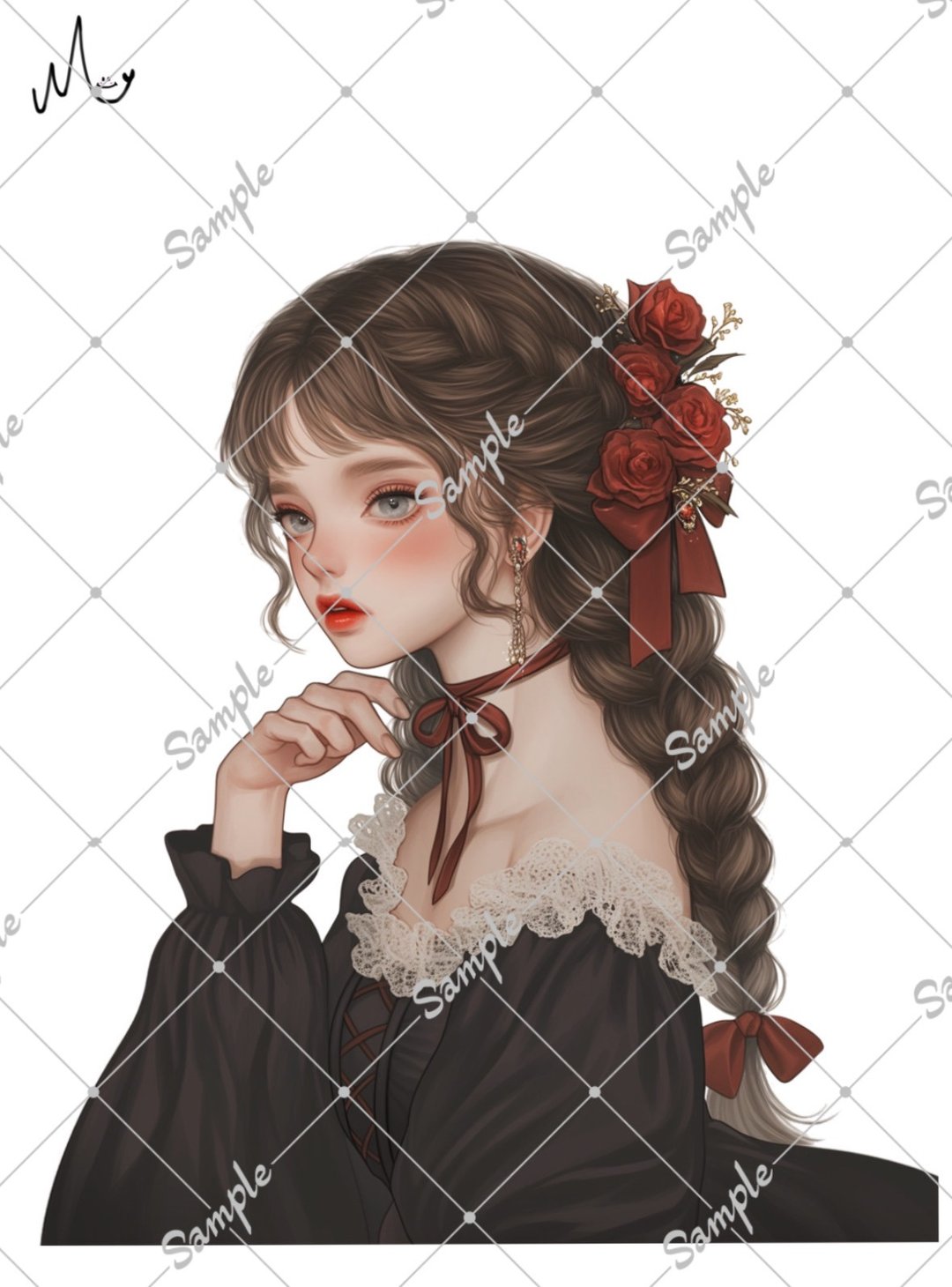 原创人物贴纸 - 贴纸 - 纸 