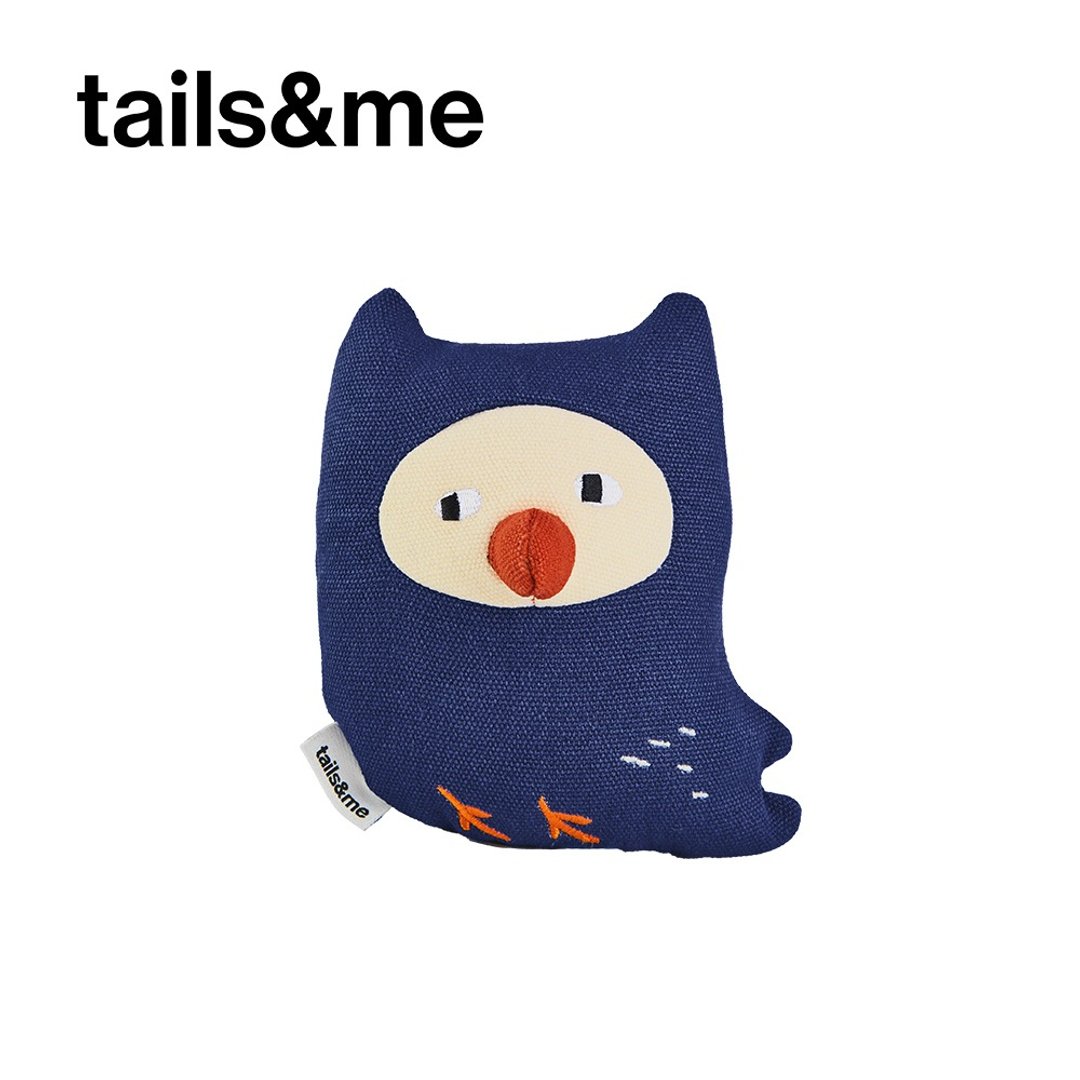【tails&me 尾巴与我】尾巴毛伙伴-宠物发声玩具(猫头鹰) - 玩具 - 其他材质 多色