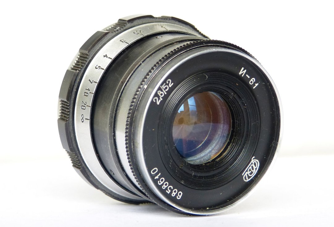 Industar-61 I-61 2.8/52 M39 安装苏联镜头，用于测距仪 FED - 相机 - 其他材质 灰色