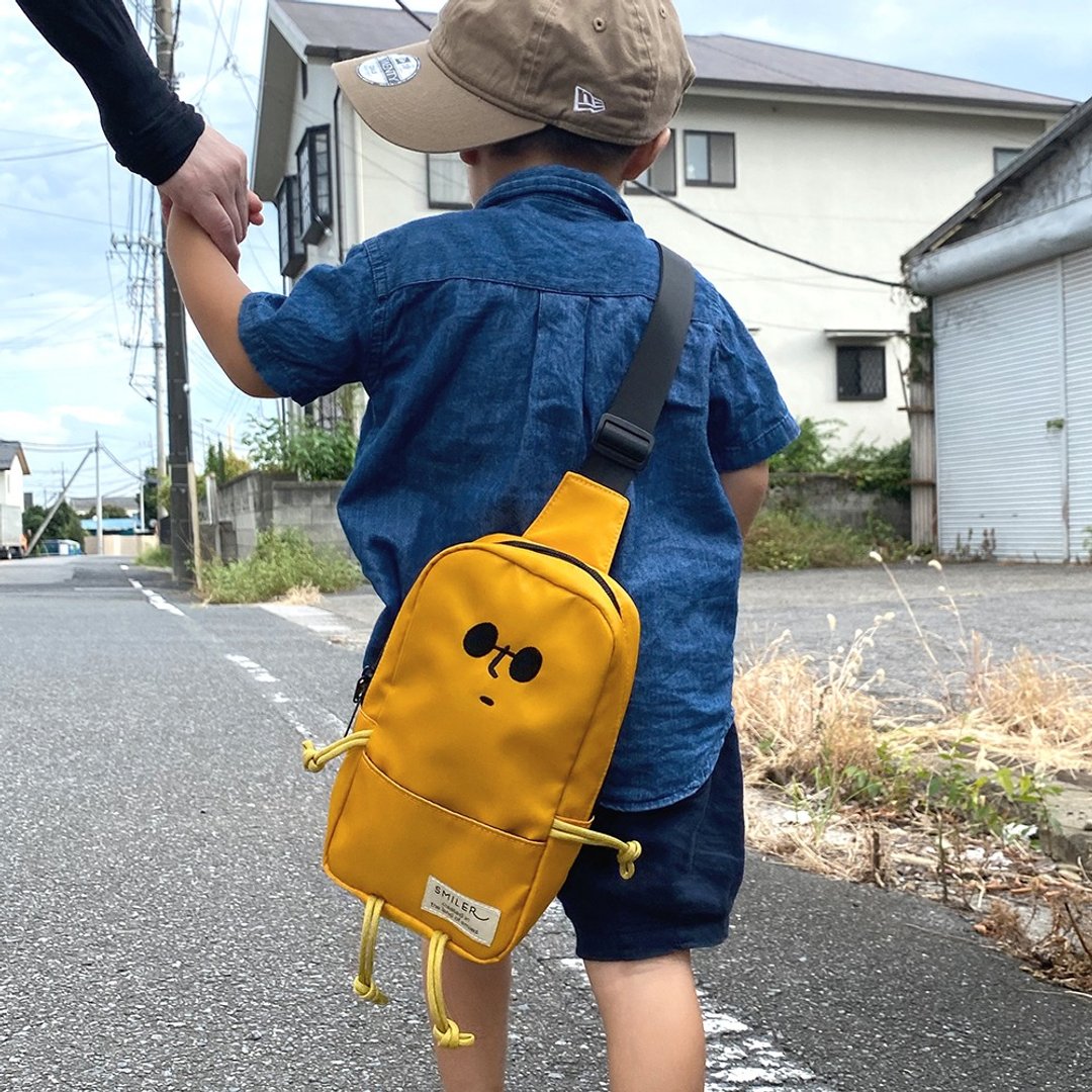 MINI Buddy Bag 系列-中性斜挎背包 - 侧背包/斜挎包 - 尼龙 黄色