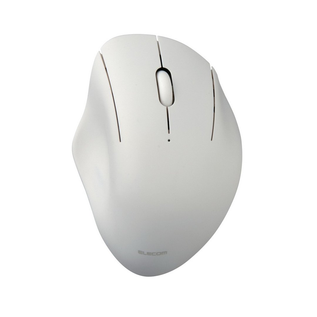 ELECOM Shellpha 静音无线 3 键鼠标 白 - 电脑配件 - 塑料 白色