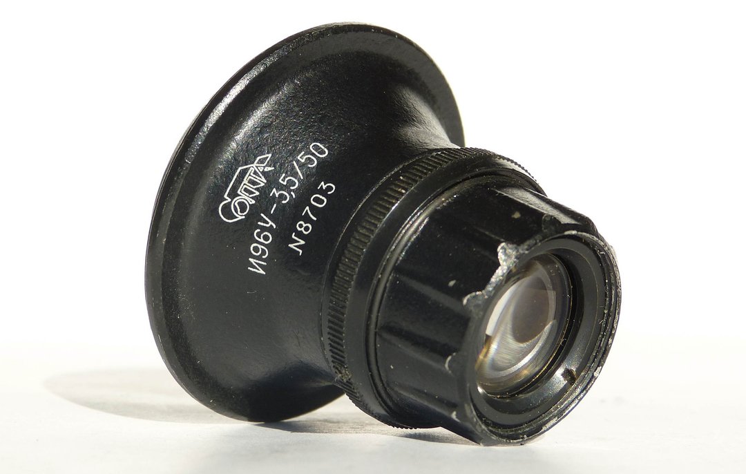 Industar 96U 96Y 苏联放大镜头 3.5/50 OPTA M39 卡口 - 相机 - 其他材质 黑色