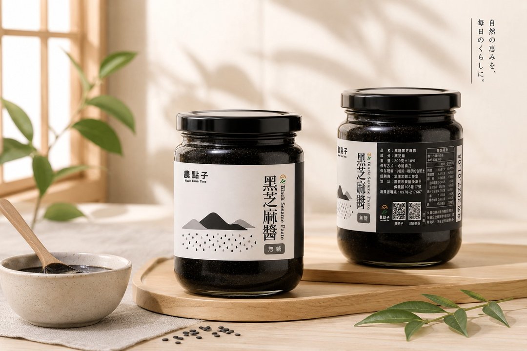 农点子无添加无糖黑芝麻酱 - 果酱/抹酱 - 其他材质 
