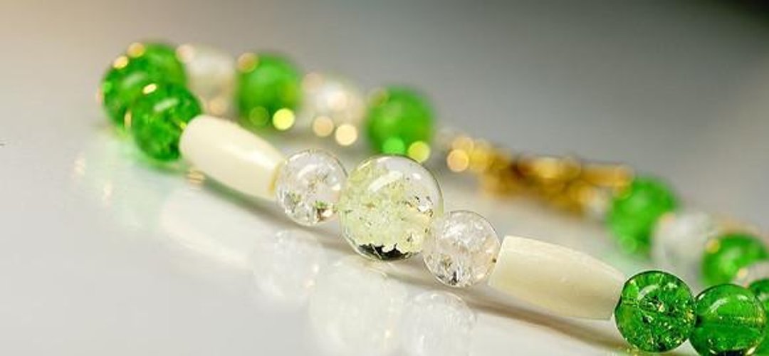 Bead bracelet / Harumitsu - 手链/手环 - 其他金属 