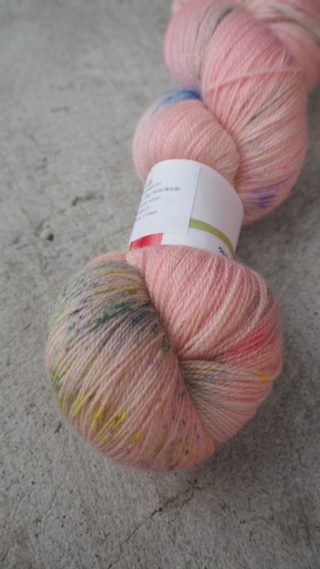 手染蕾丝线。花语 (100 BFL/ Lace) - 编织/刺绣/羊毛毡/裁缝 - 羊毛 