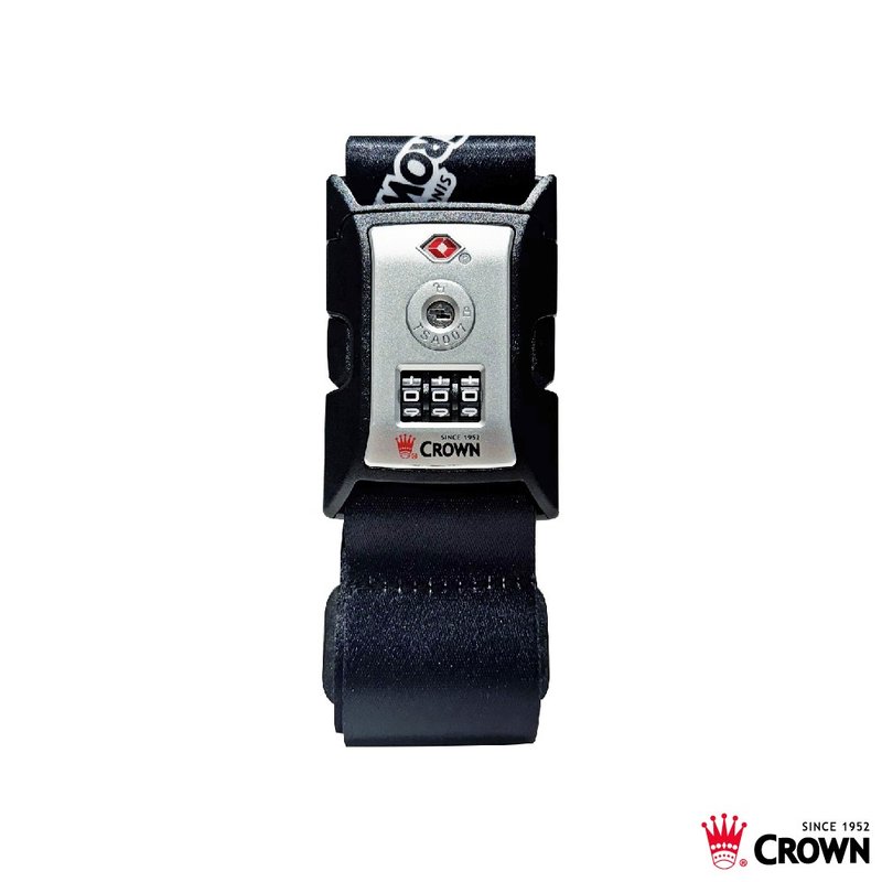 【CROWN】CROWN 皇冠捆箱带/行李箱束带 黑白色 - 其他 - 其他材质 黑色