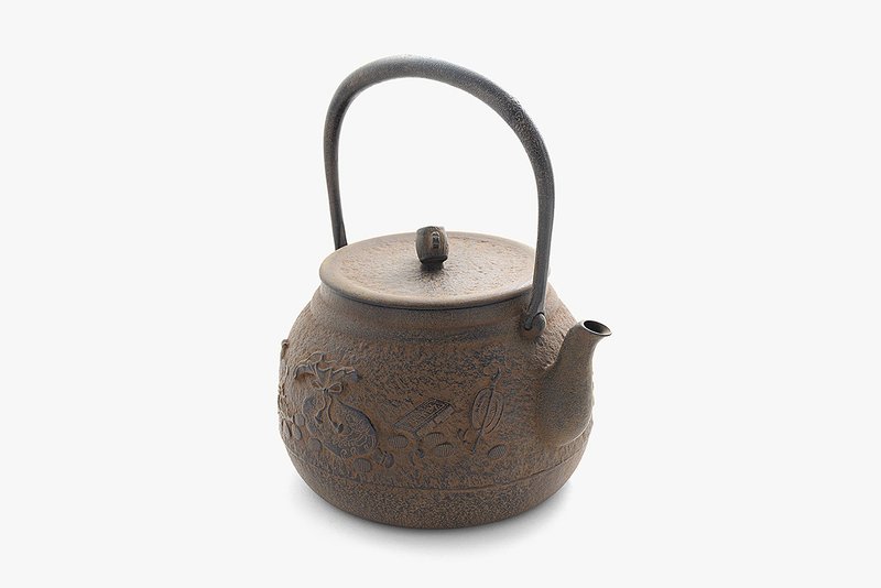 鉄瓶　但馬 - 茶具/茶杯 - 其他金属 