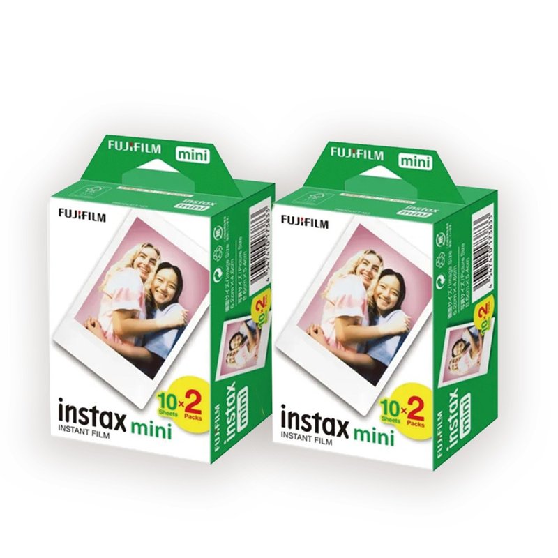 FUJIFILM 富士 instax mini 白边底片 20张/盒X2=40张 - 其他 - 纸 白色