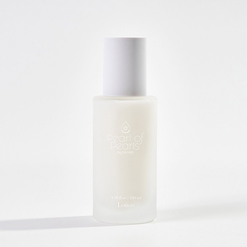 荣获国家品质金牌奖 -【迷人利百加】白珍珠保湿精华乳 100ml - 乳液 - 玻璃 白色