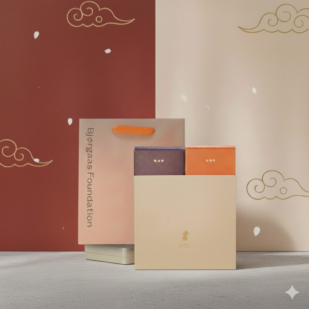 春节公益礼盒【好韵盛双-红韵腰果】马拉威咖啡x茶x红藜腰果 - 蛋糕/甜点 - 纸 咖啡色