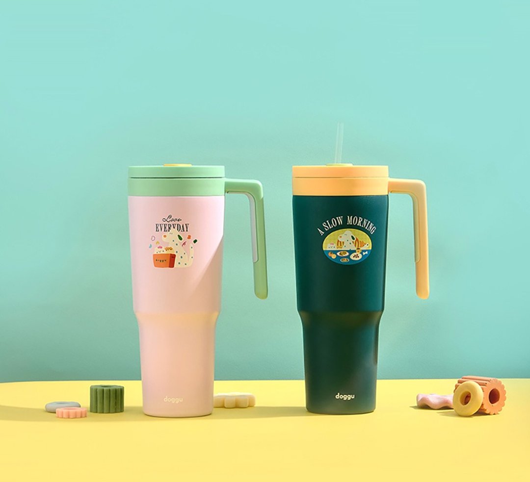 Doggu 滚筒冷 12 小时以上。 - 玻璃杯 - 玻璃 多色