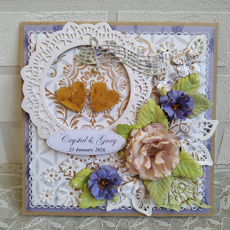 专属订制手工婚礼卡片，献给儿子与媳妇 - 卡片/明信片 - 纸 多色