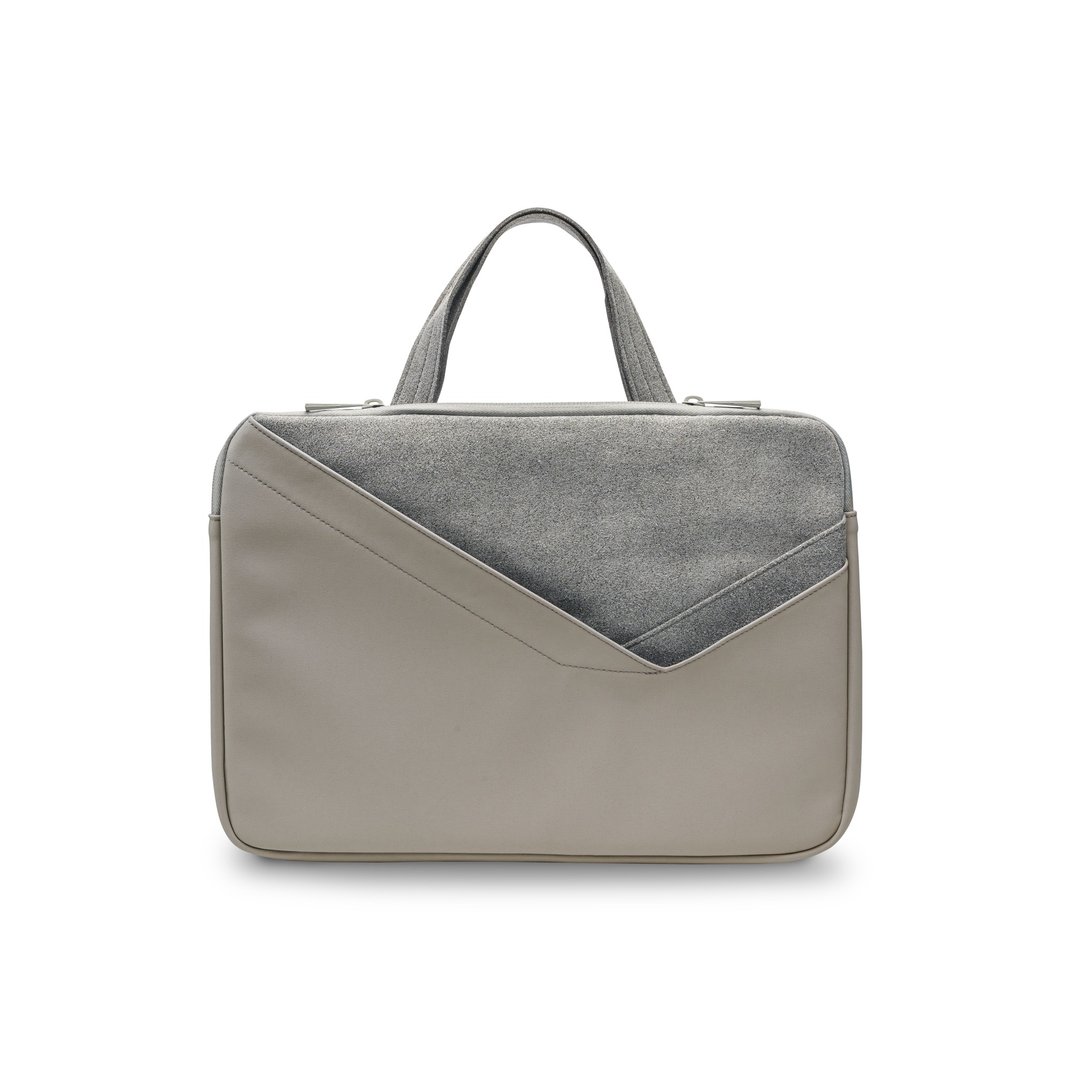 V laptop sleeve 13寸两用V笔电包 电脑包 月岩棕色 - 电脑包 - 人造皮革 咖啡色