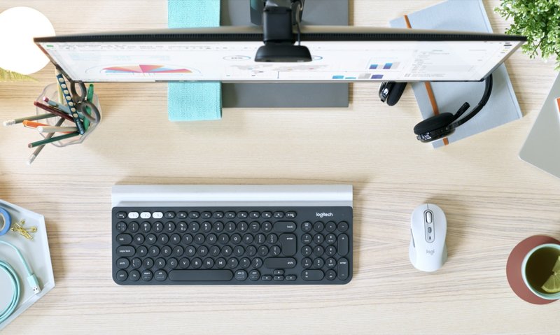 罗技 M750 L 多工静音无线鼠标-大手版 - 电脑配件 - 塑料 