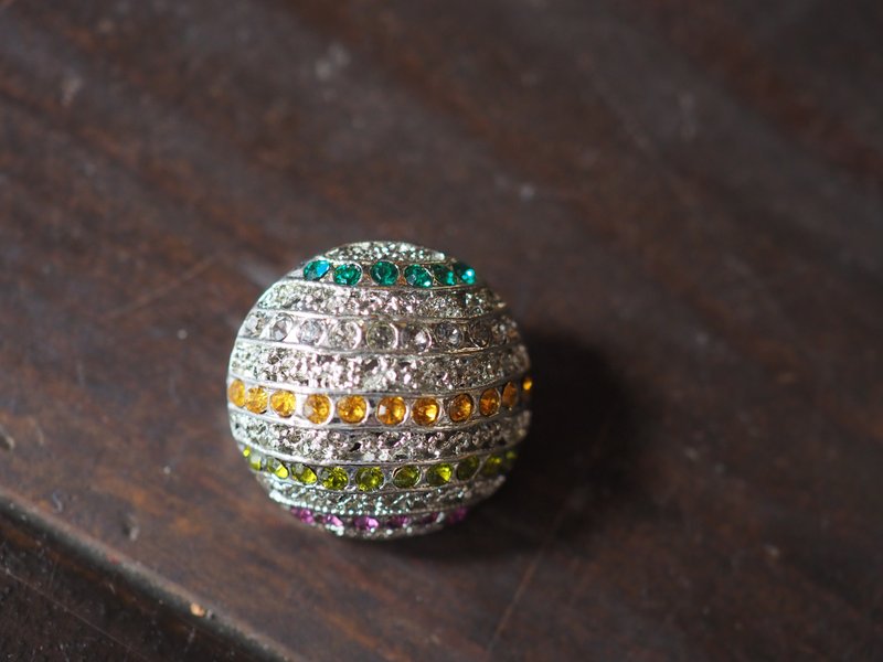 20mm后孔，1个金属纽扣 - 其他 - 其他材质 银色