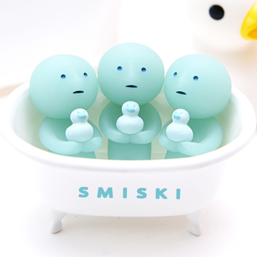 Smiski│不可思议的夜光精灵 浴室大冒险(三入随机款) - 玩偶/公仔 - 其他材质 