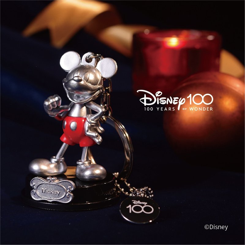 一卡通 | 迪士尼100 - 米奇3D造型 - 造型悠游卡/交通卡 - 塑料 银色