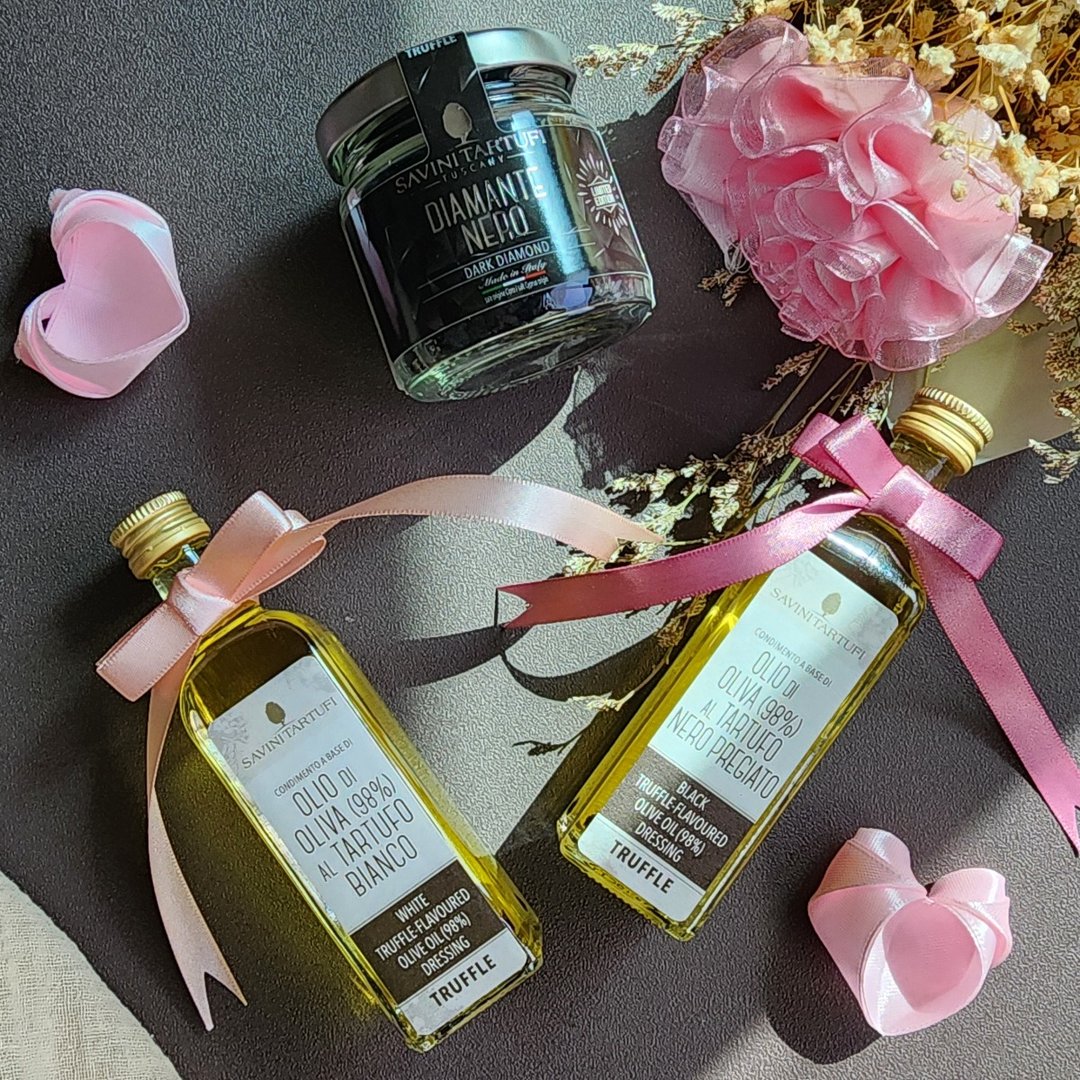 【萨维尼松露】母亲节限定松露油盐组 (两油一盐) - 酱料/调味料 - 新鲜食材 