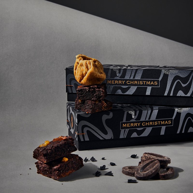 TEA IN BED x 陆夏 联名  Candle Dessert Box | 黑款 - 蛋糕/甜点 - 新鲜食材 黑色