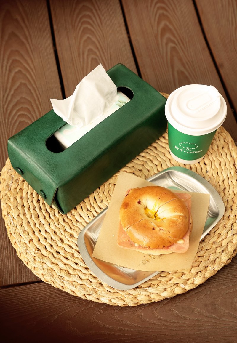 北欧极简 轻奢复古 手工意大利牛皮纸巾盒 - 纸巾盒 - 真皮 多色