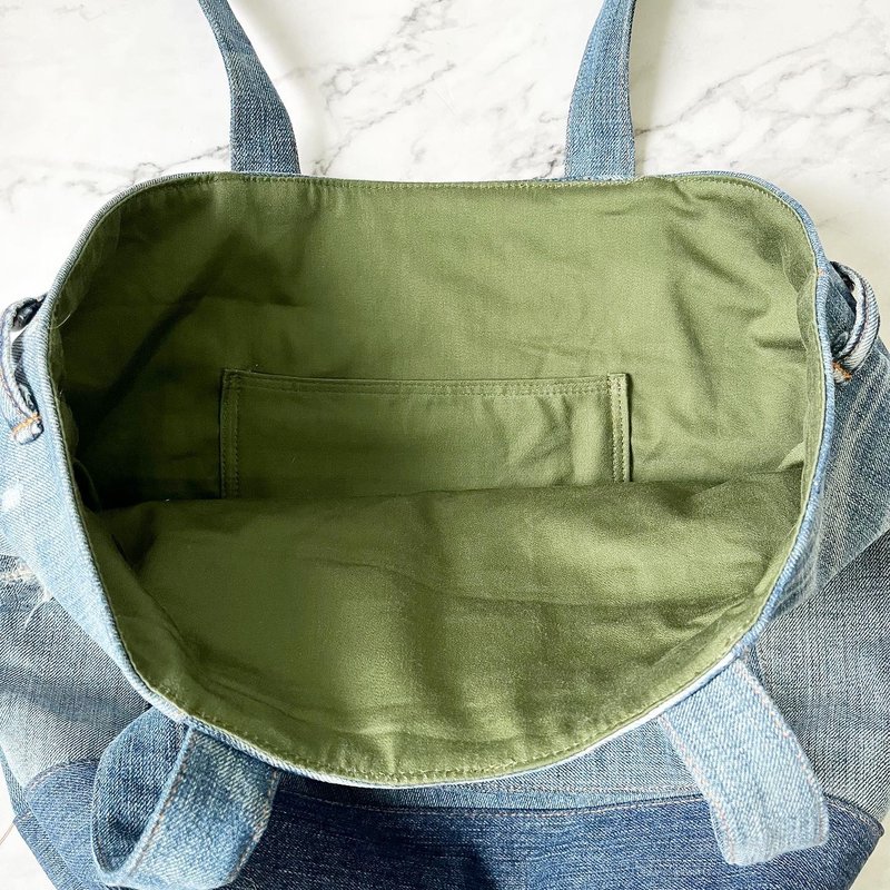 -加购- 袋内无拉链暗格约20x15cm (只限定制化产品) - 手提包/手提袋 - 其他材质 