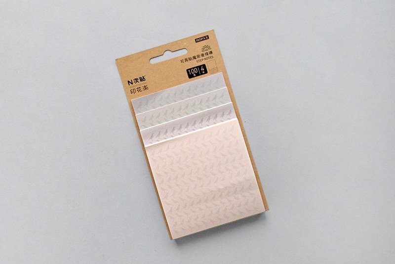 印花乐 x N次贴 魔术便利砖/台湾八哥 - 便条纸/标签贴 - 纸 