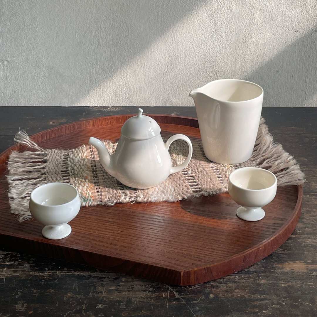 阿芳茶具组_瓷_透亮 - 茶具/茶杯 - 瓷 白色