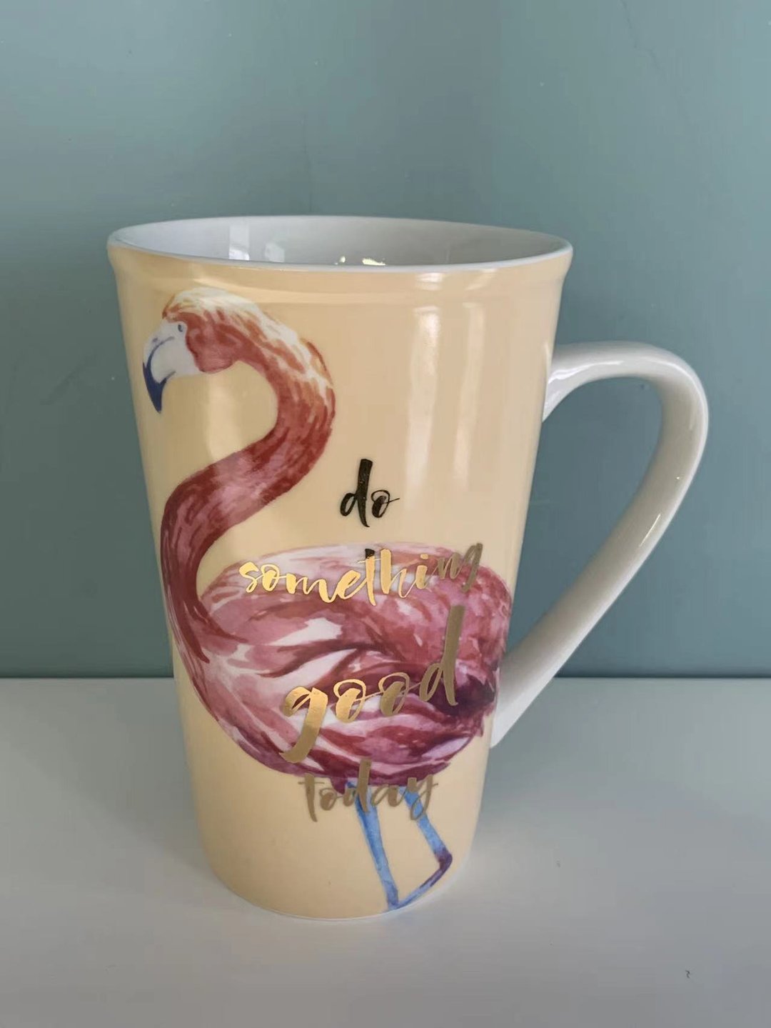 好憩HORCHILL 火烈鸟大马克杯500ml - 咖啡杯/马克杯 - 瓷 