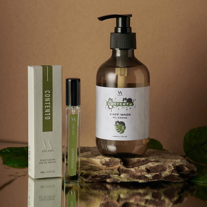 CONTENTO淡香水+同款植萃保湿香氛沐浴露 - 沐浴用品 - 其他材质 