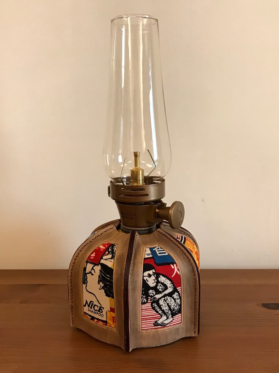 高山瓦斯罐罩 皮套 复古风 - 露营用品 - 真皮 