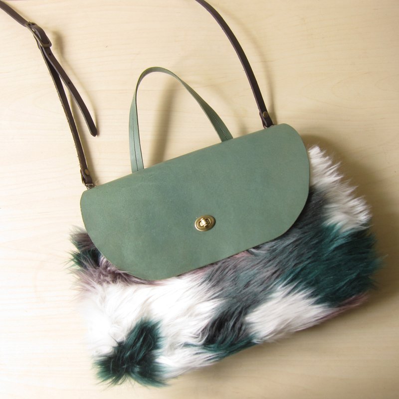 *湖水绿*贵气宴会包 - 其他 - 真皮 绿色