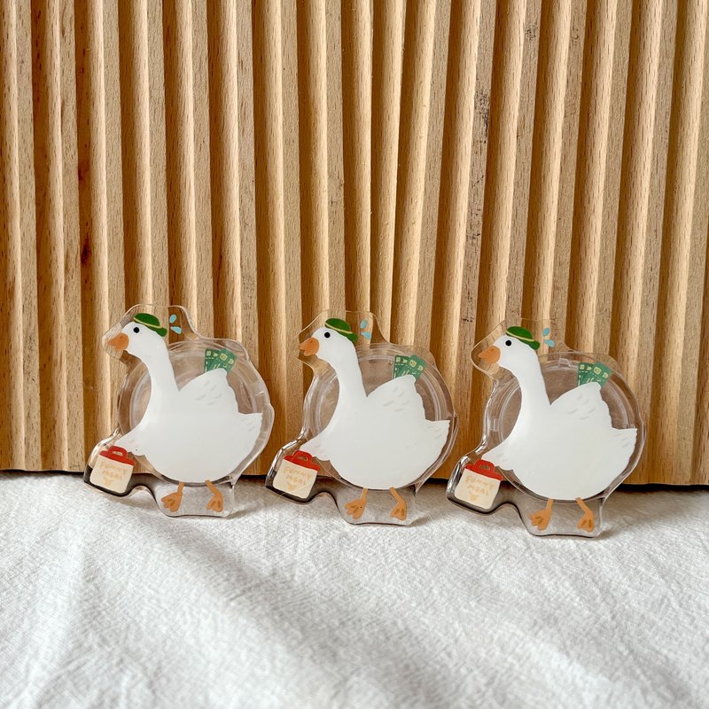 气囊支架 | 慌张的鹅鹅手机气囊支架毕业礼物 - 手机配件 - 其他材质 