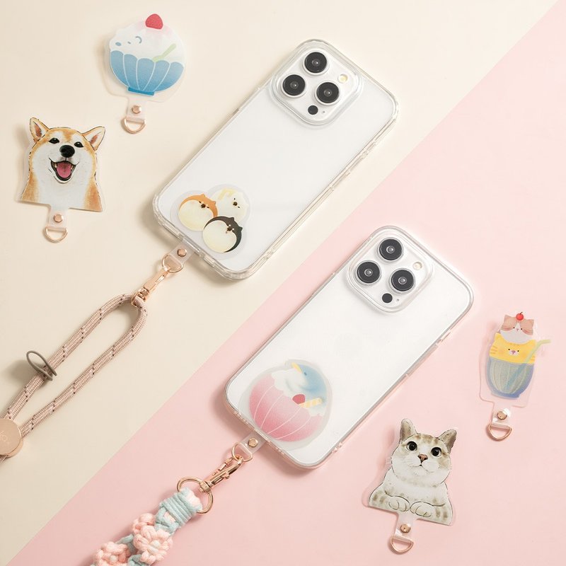 果冻造型手机挂绳夹片(多款任选) - 挂绳/吊绳 - 其他材质 