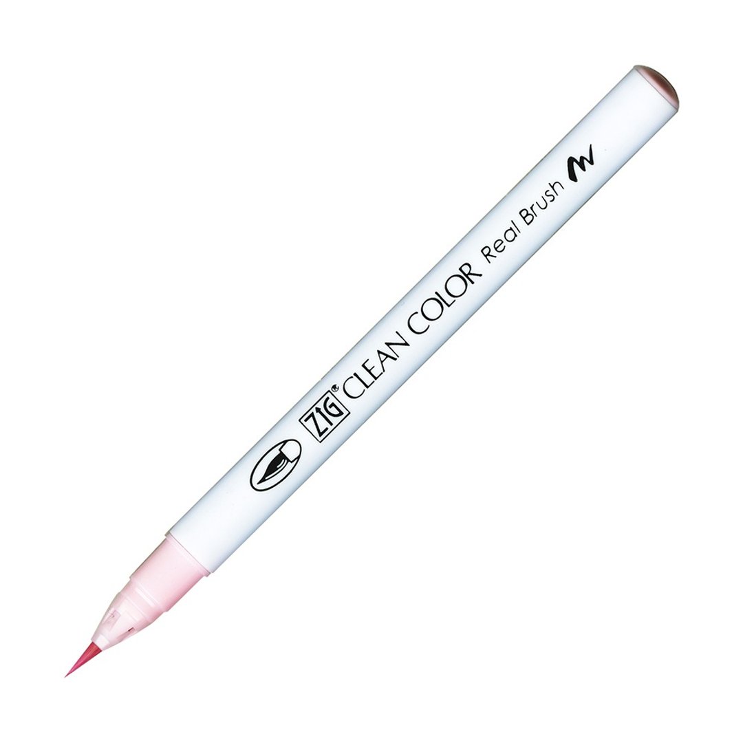 【Kuretake 日本吴竹】ZIG 彩绘毛笔 Sugared Almond Pink - 其他书写用品 - 塑料 粉红色