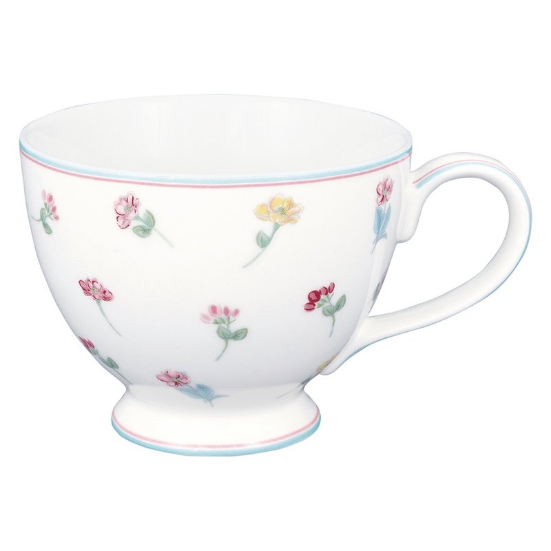 【新品】丹麦GreenGate Lianca white 茶杯 - 茶具/茶杯 - 陶 多色