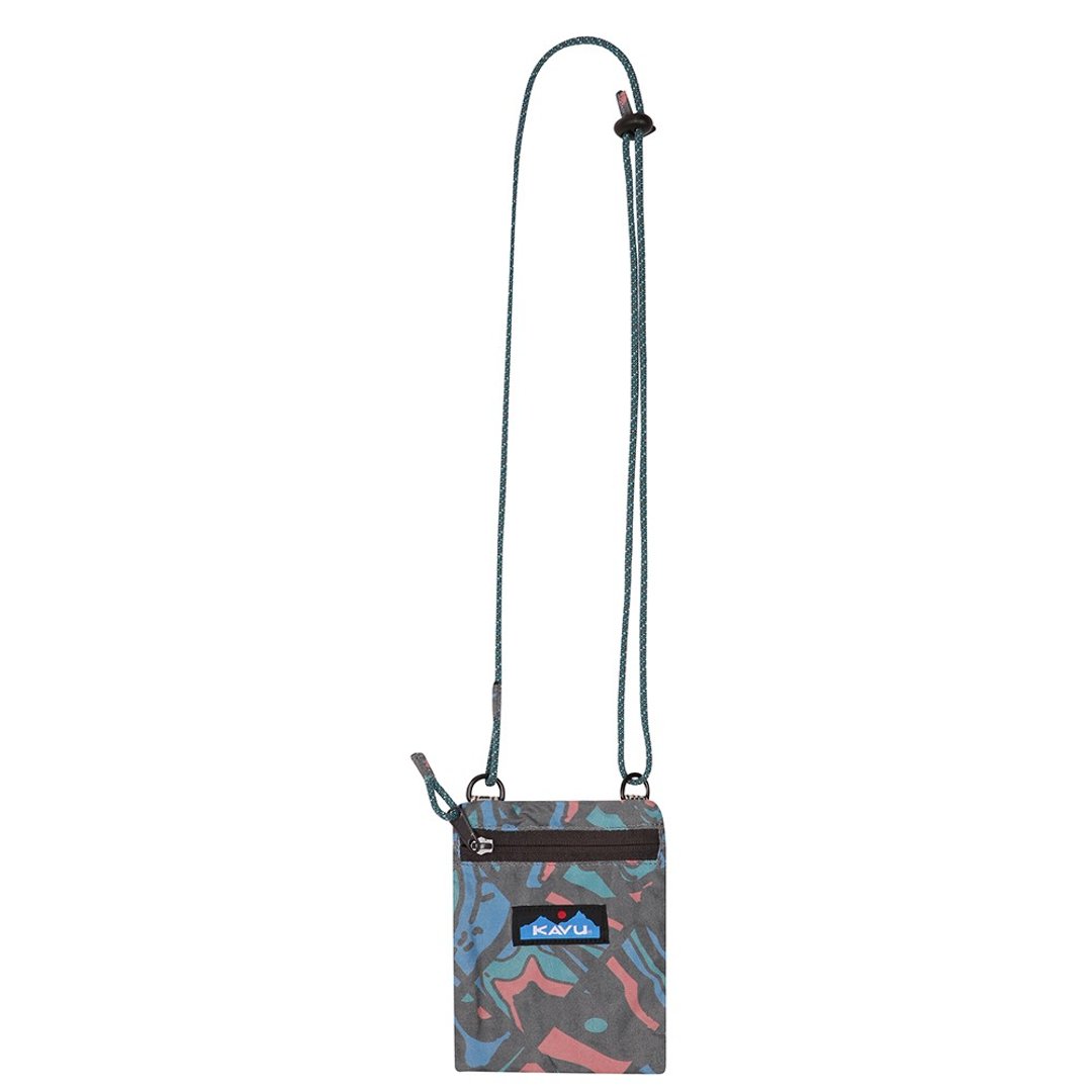 【西雅图 KAVU】Waspusk Pouch 休闲斜背小包 打破地壳 #9366 - 侧背包/斜挎包 - 其他材质 蓝色