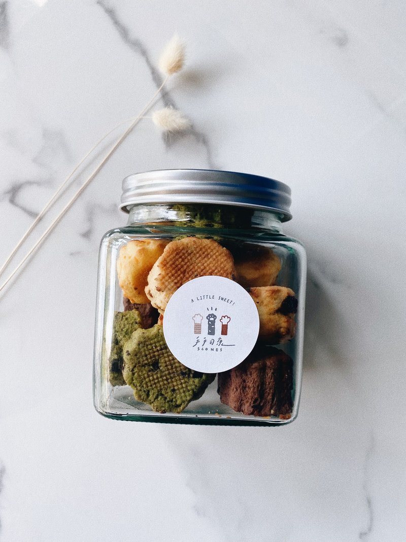 【手手司康】迷你司康罐罐/附提袋 - 零食/点心 - 新鲜食材 