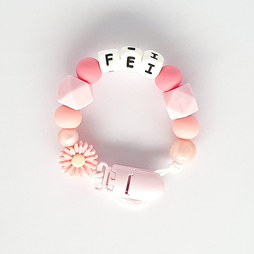 fei 雏菊 定制化奶嘴链 - 玩具/玩偶 - 其他材质 多色