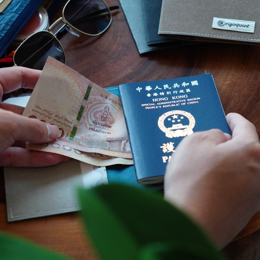 皮革纸护照套 Passport Cover 简约款 纸质感 - 护照夹/护照套 - 纸 