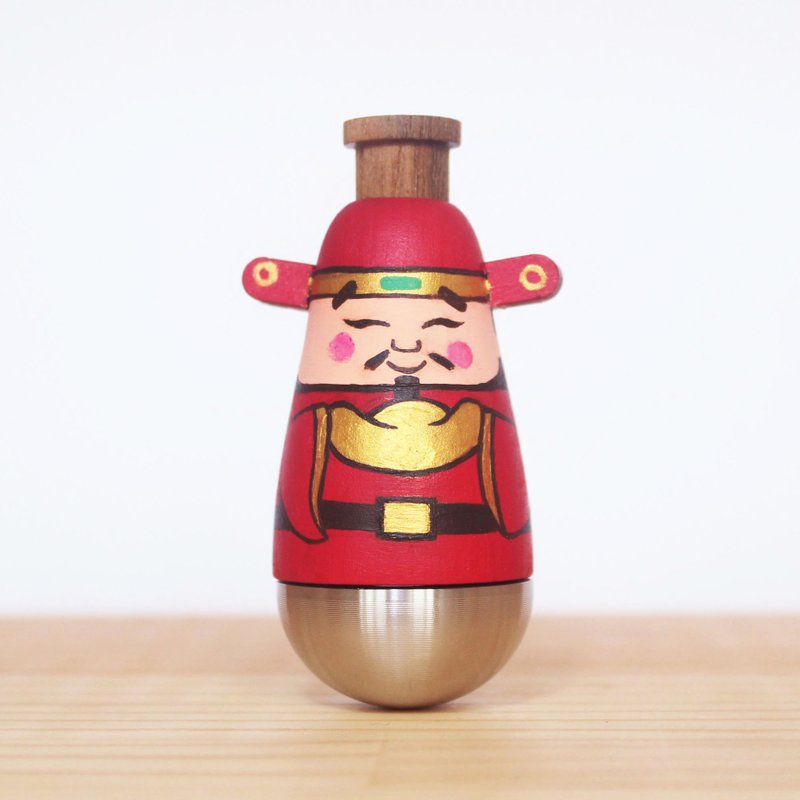 闻森笛 – 欢喜财神到 卡祖笛 KAZOO 公仔 - 吉他/乐器 - 木头 红色